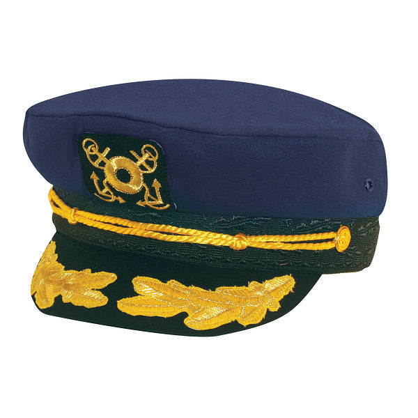 Blue captains hat on sale