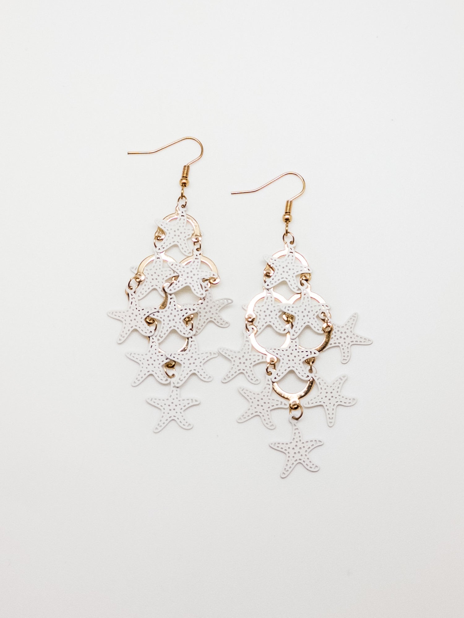 Hunter Starfish Dangly Earrings