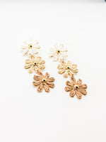 Flower earrings