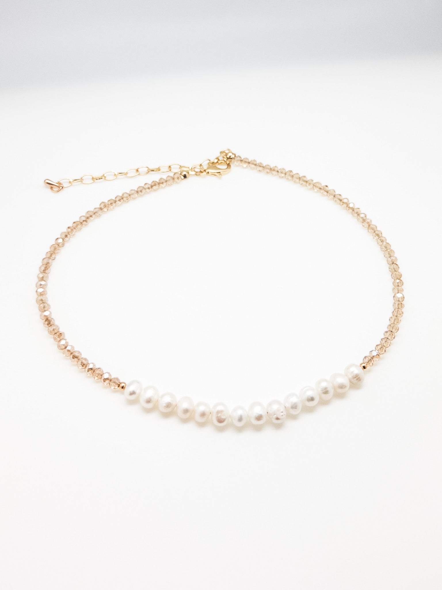 Hosanna Necklace in Beige