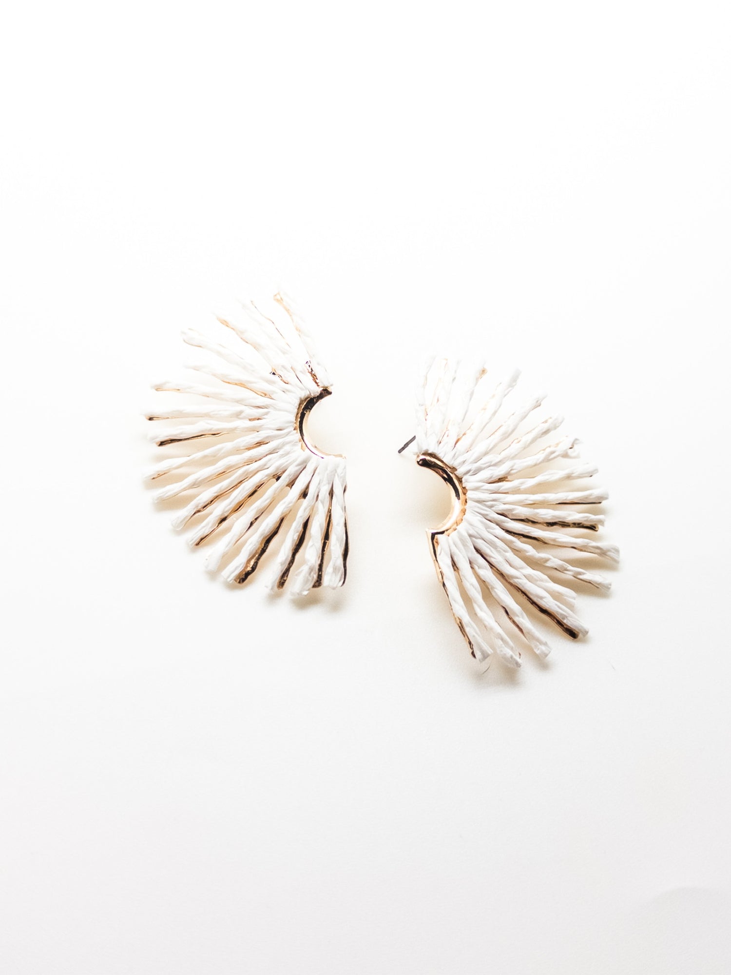 Seraphina Earrings in White