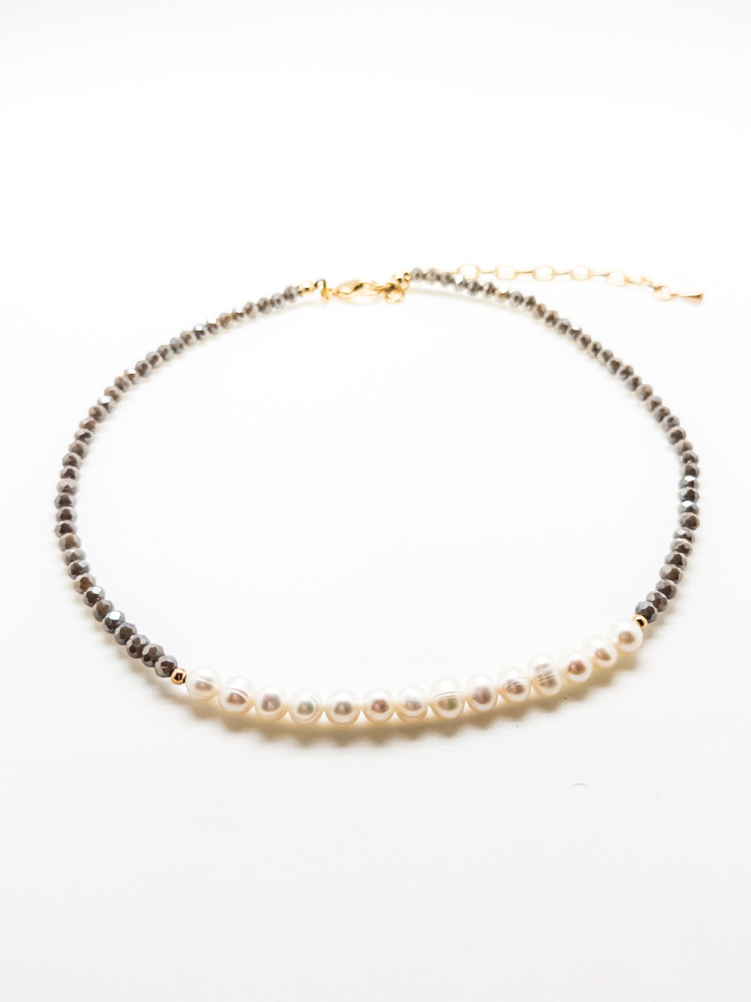 Hosanna Necklace in Taupe