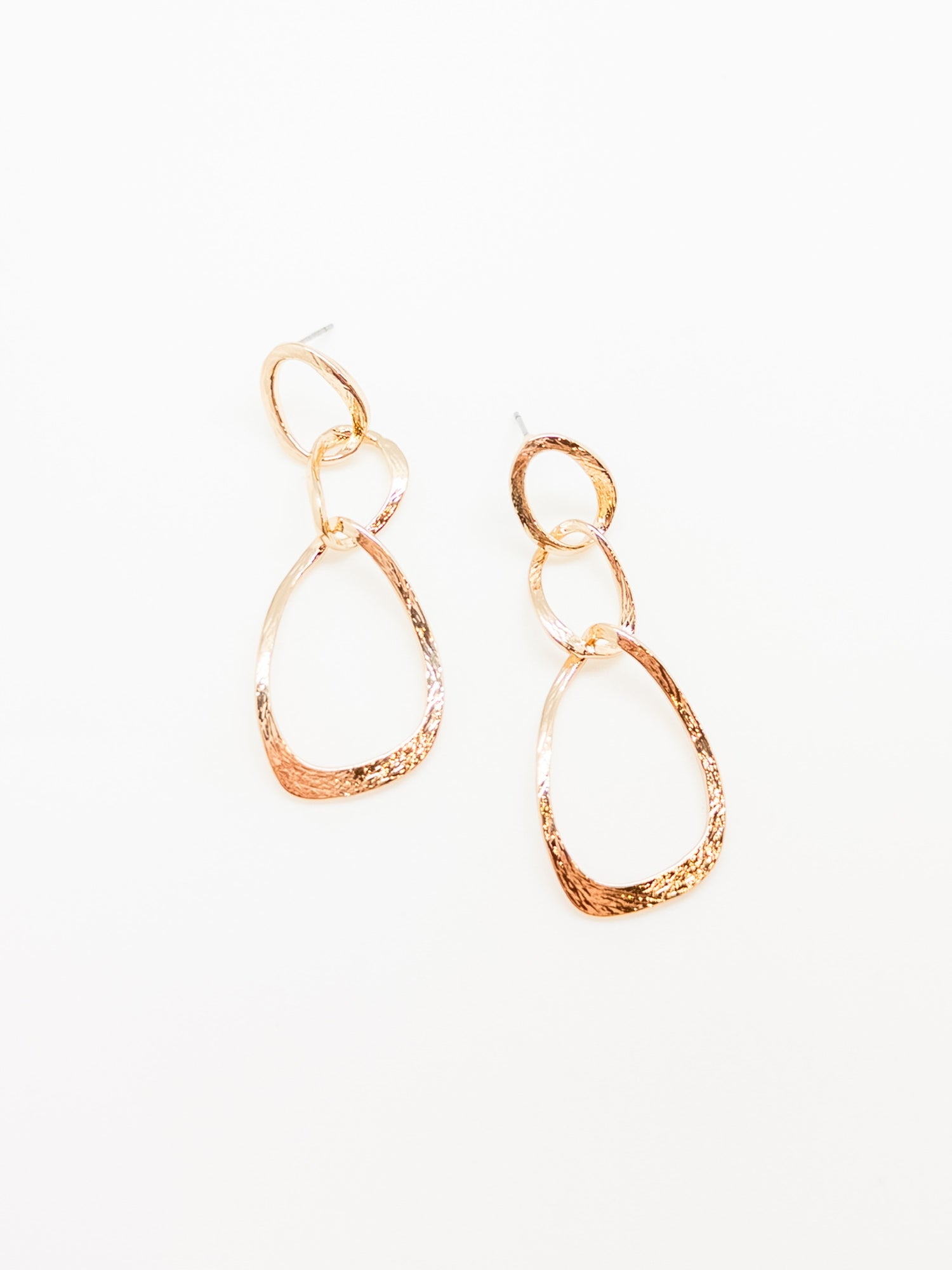 Sandra Nickel Free Long Gold Earrings