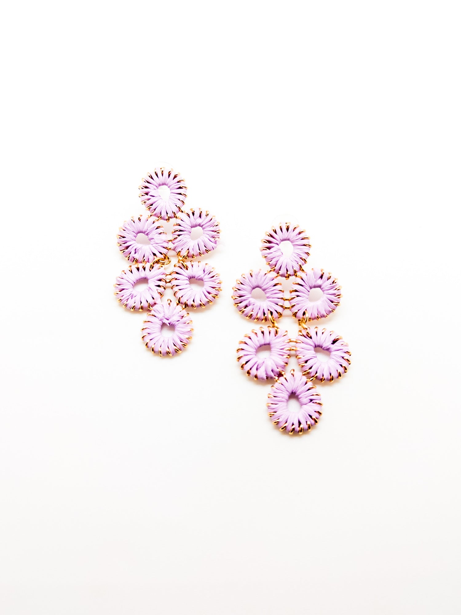 Galilee Earrings in Purple