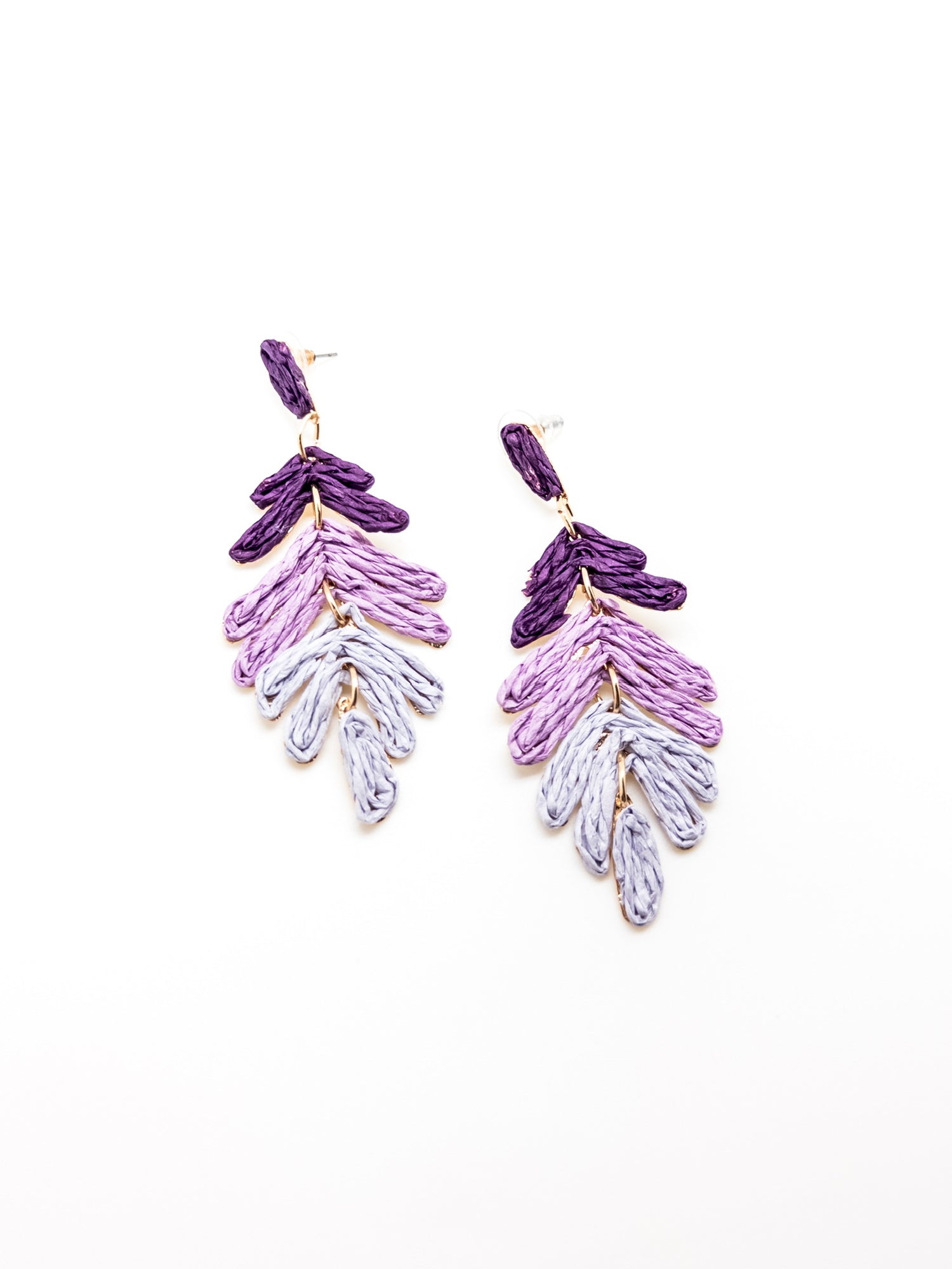 Charisma Earrings in Purple