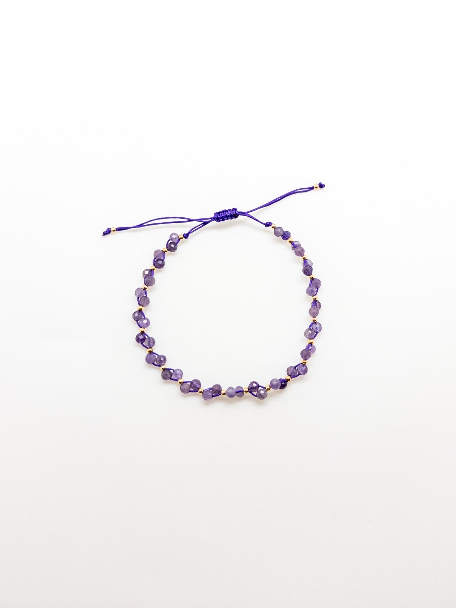 Lyric Bracelet in Purple