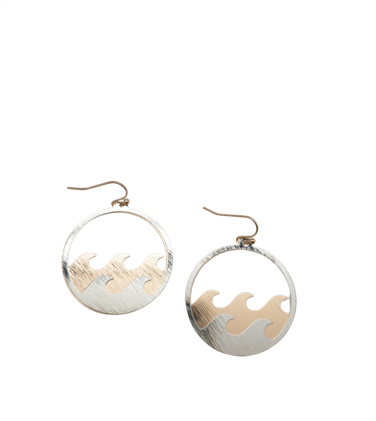 Double wave Earrings