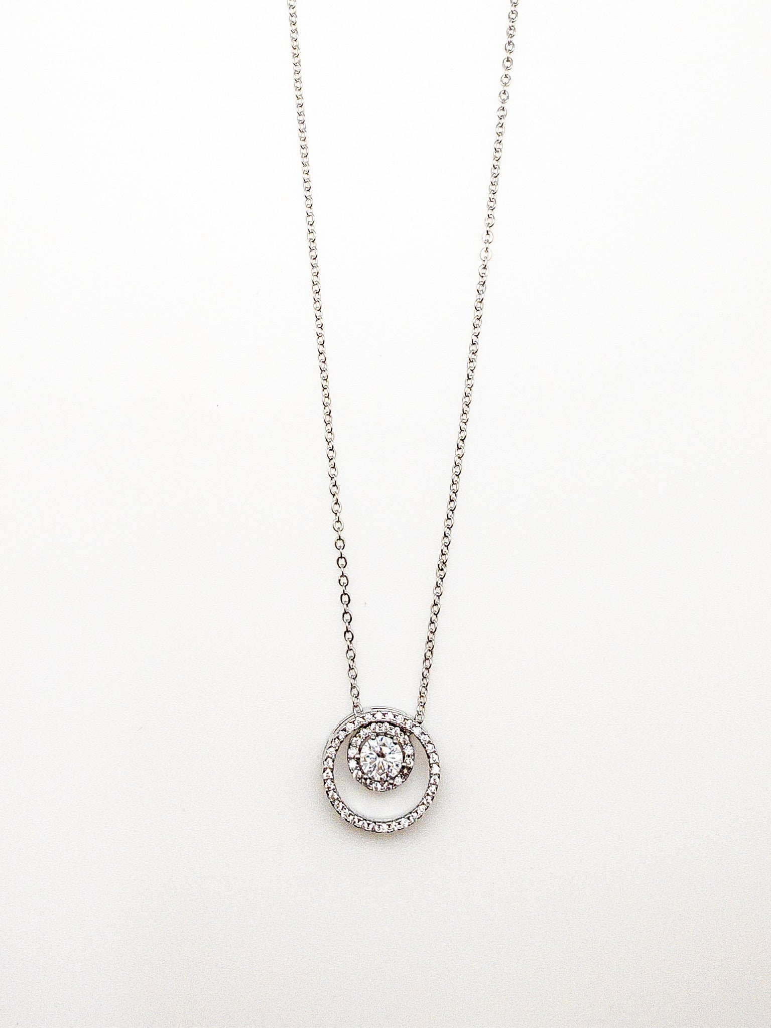 Amelia Necklace in Silver