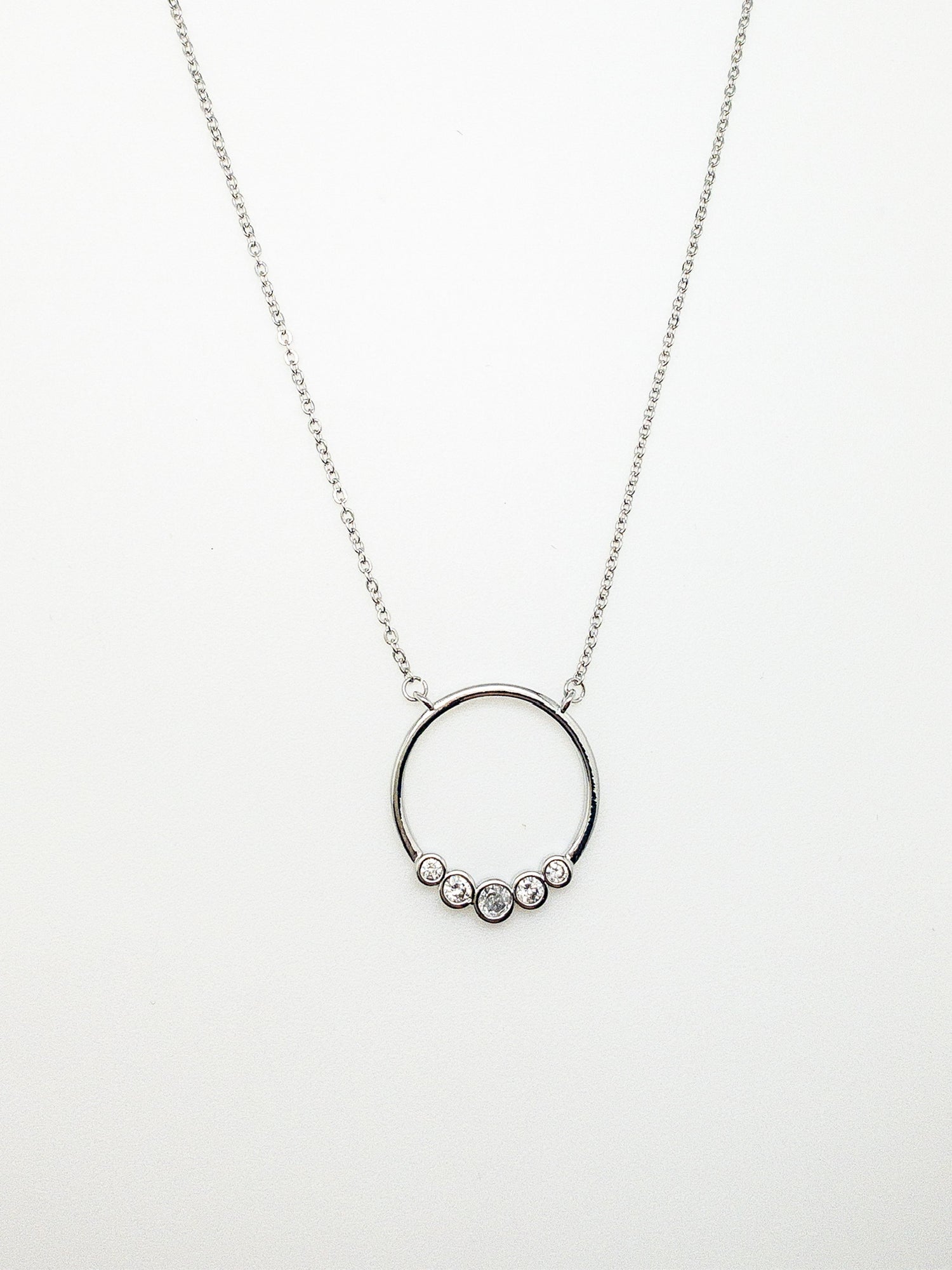 Daphne Silver Necklace