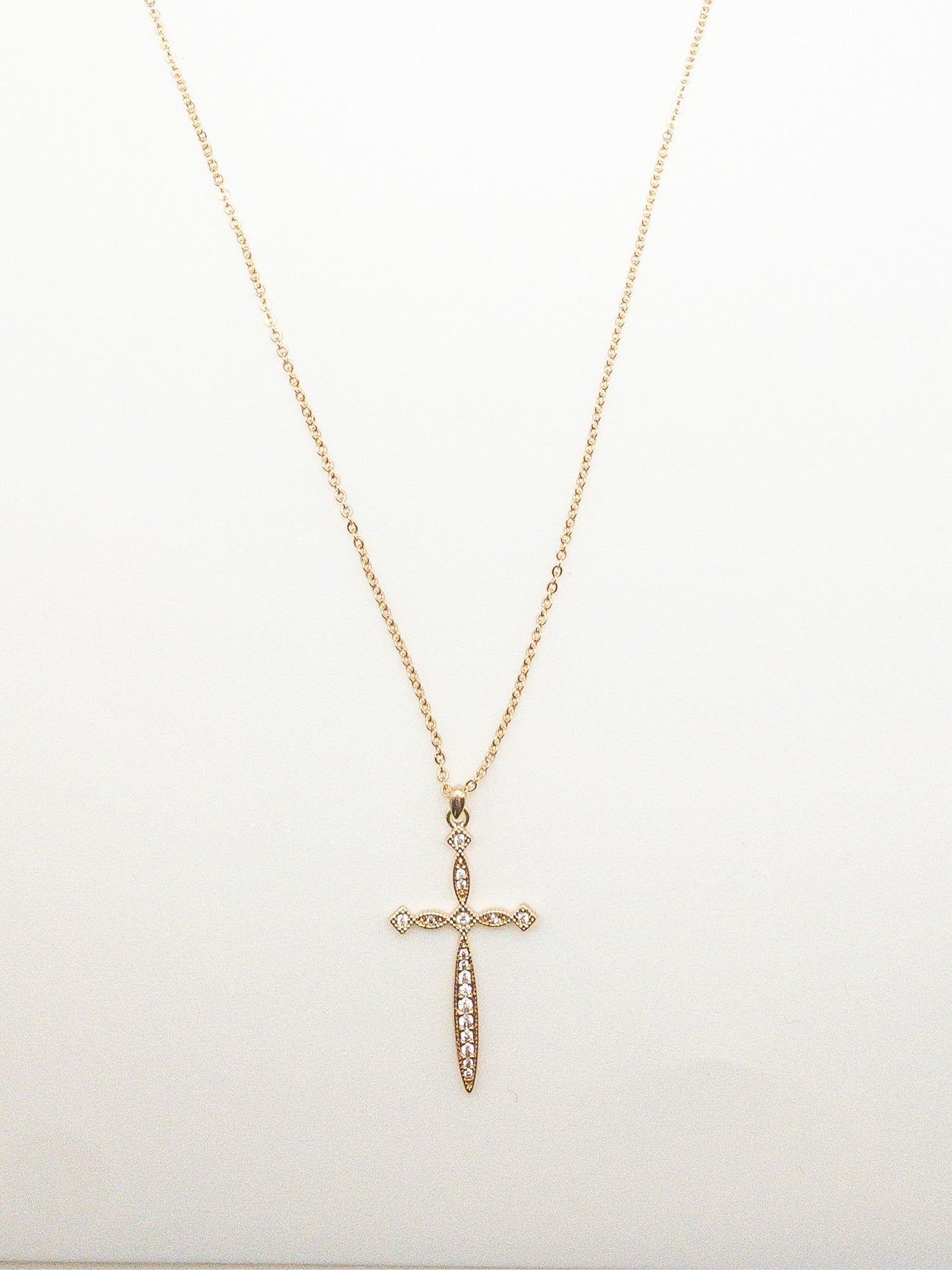 Melissa Cross Necklace - Gold