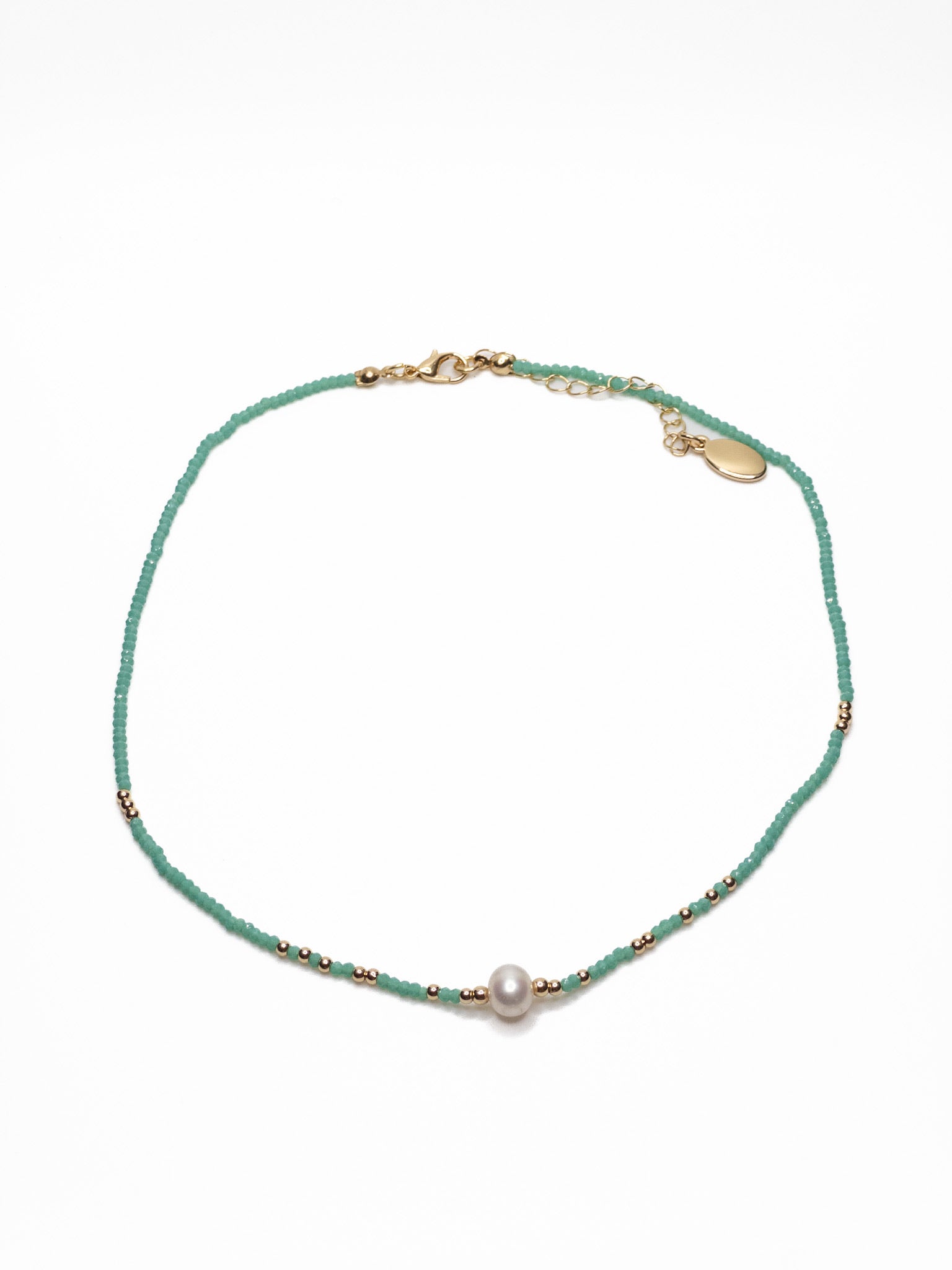 Cassie Necklace in Green