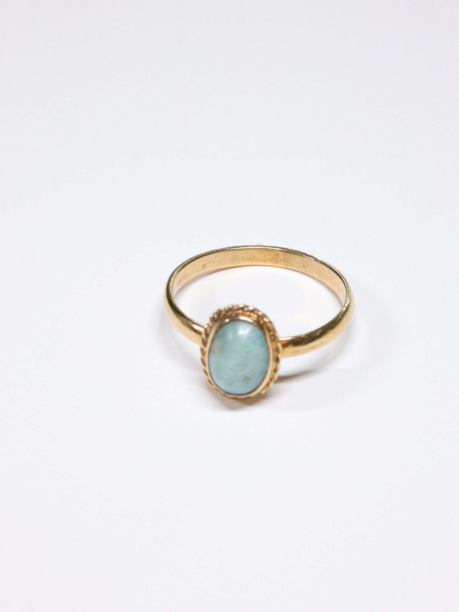 Calla Larimar Ring