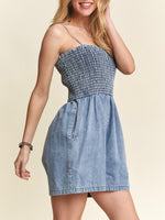 Darla Denim Romper side view 