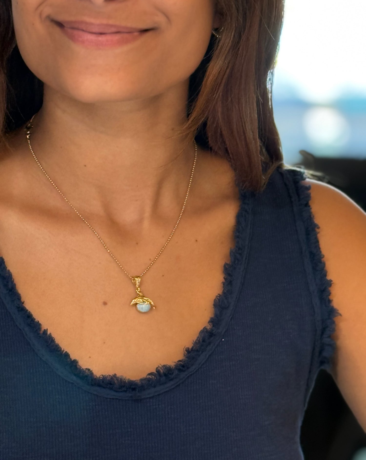 Denise Larimar Dolphin Necklace