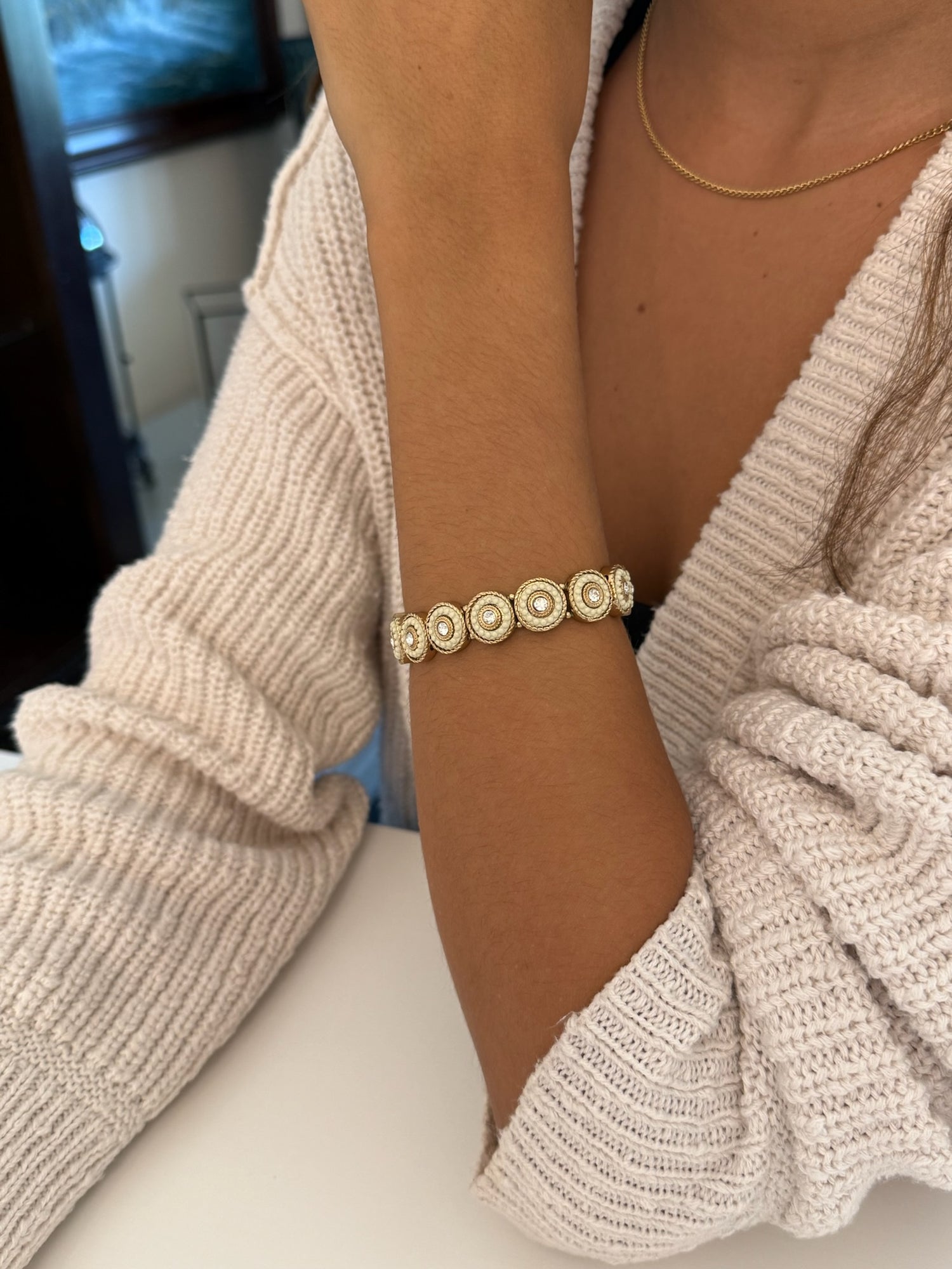 Mabe Gold Neutral Bracelet