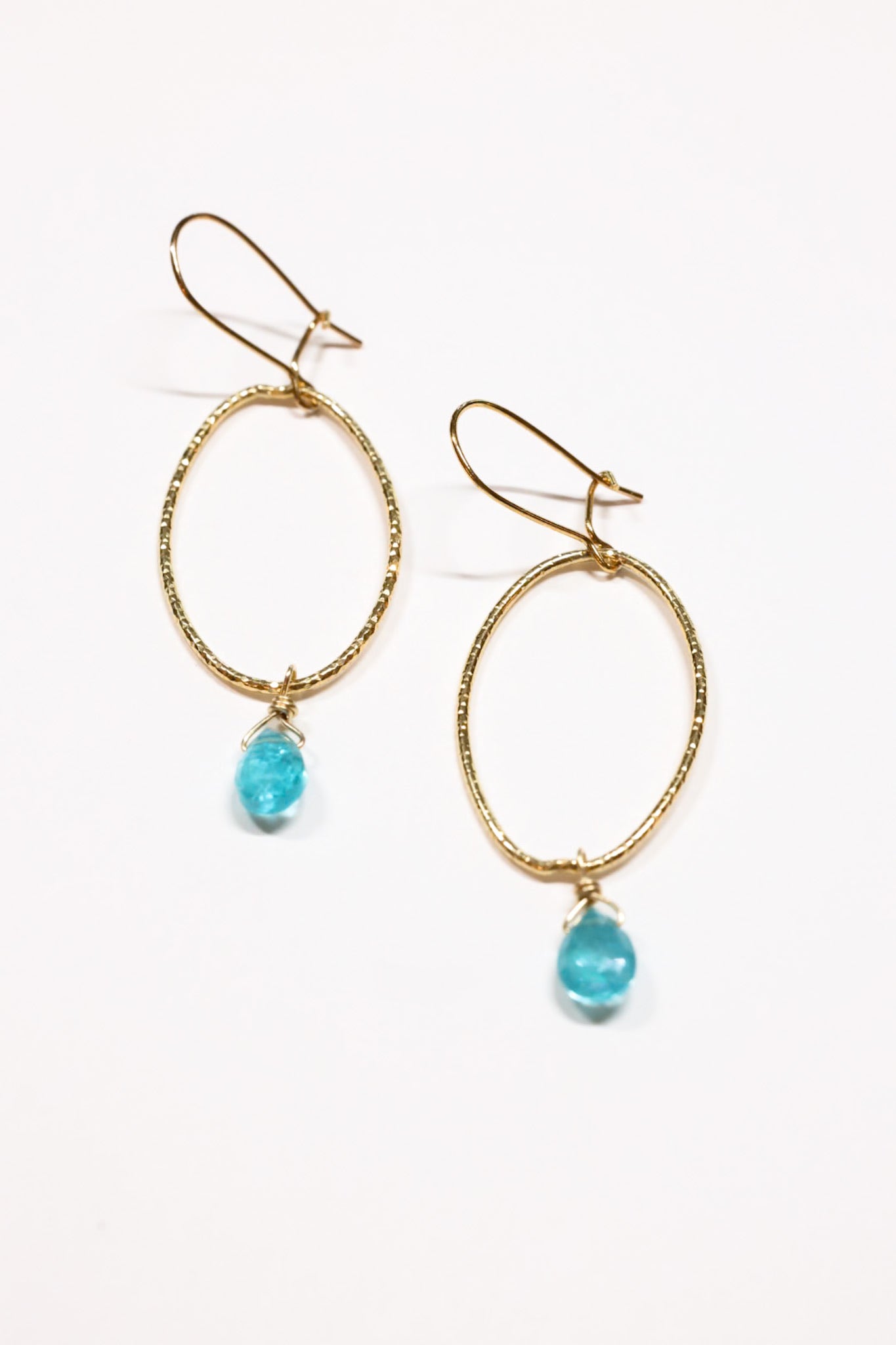 Apatite gold filled nh earrings