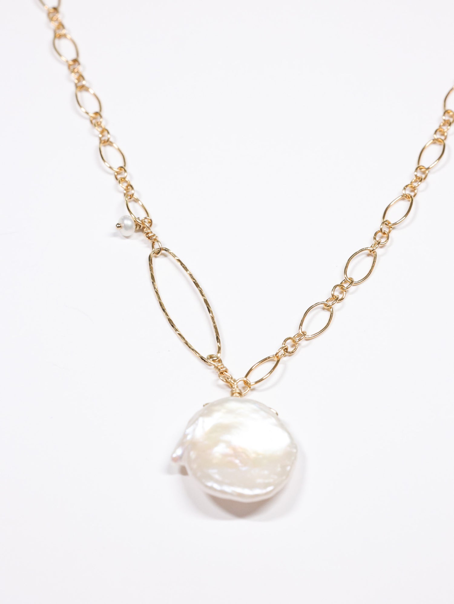 Veronica pearl nh necklace in gold filled