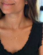 Mary Gold cross necklace