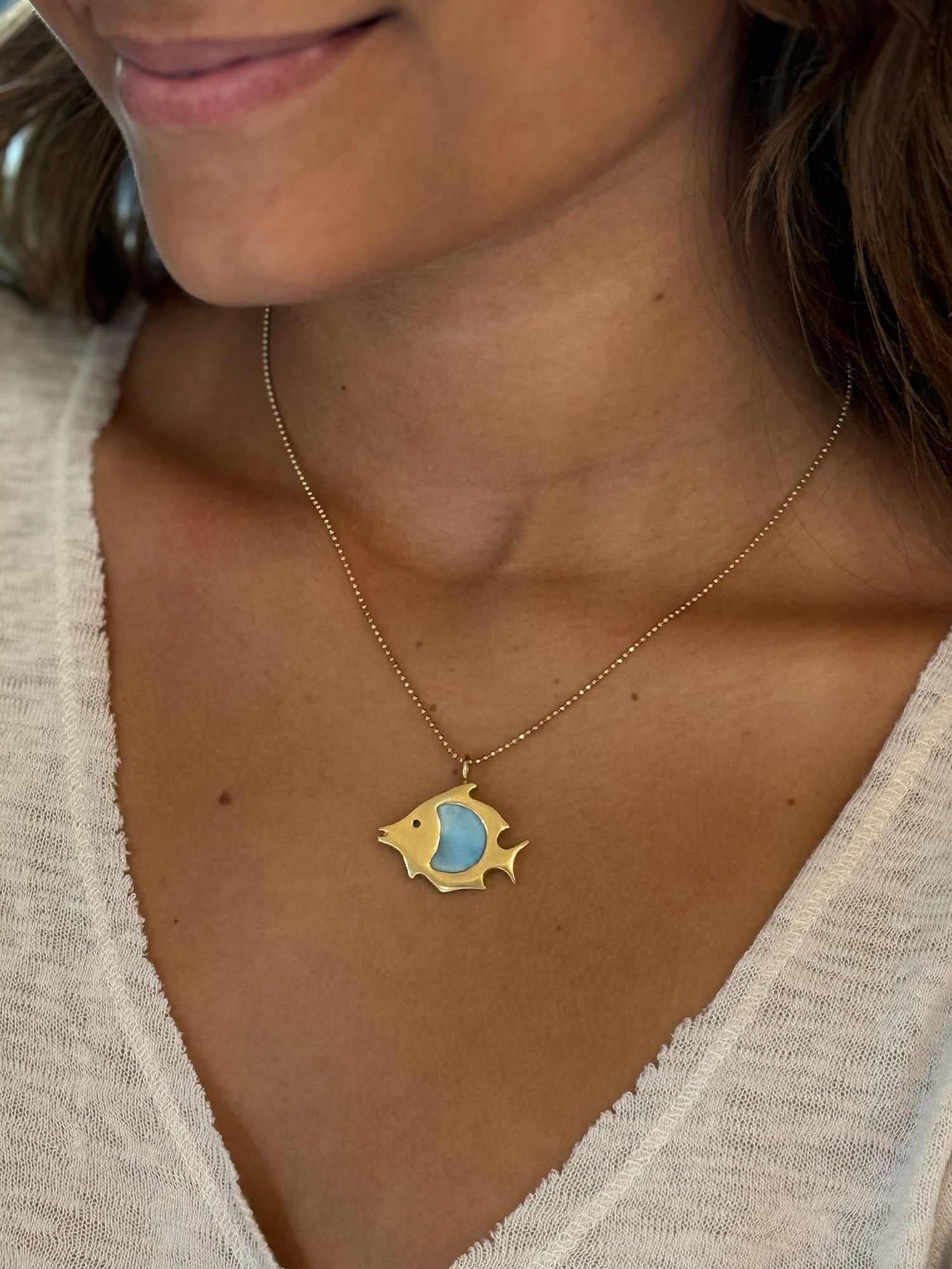 Delaney Fish Necklace