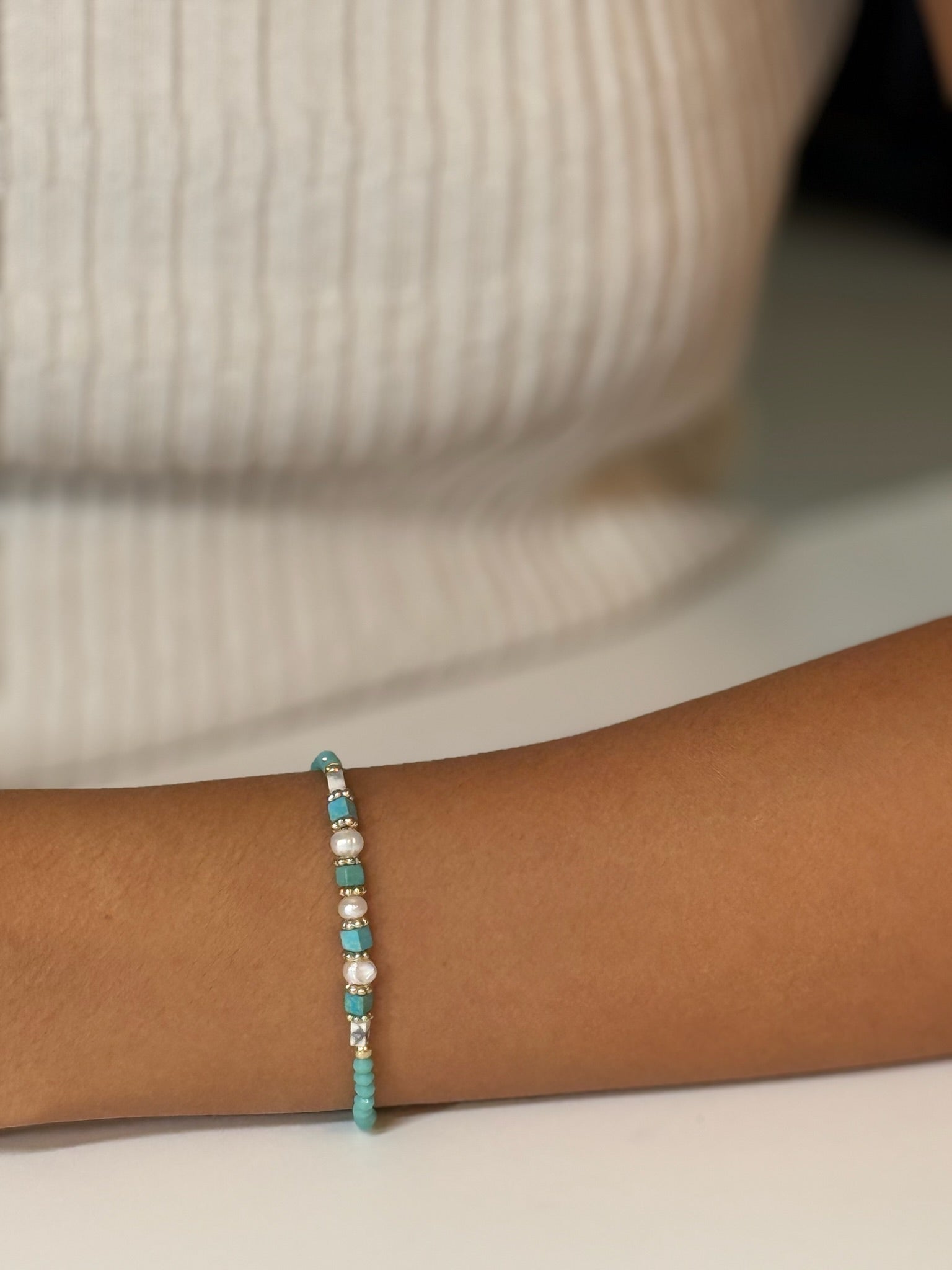 Maude Bracelet in Turquoise