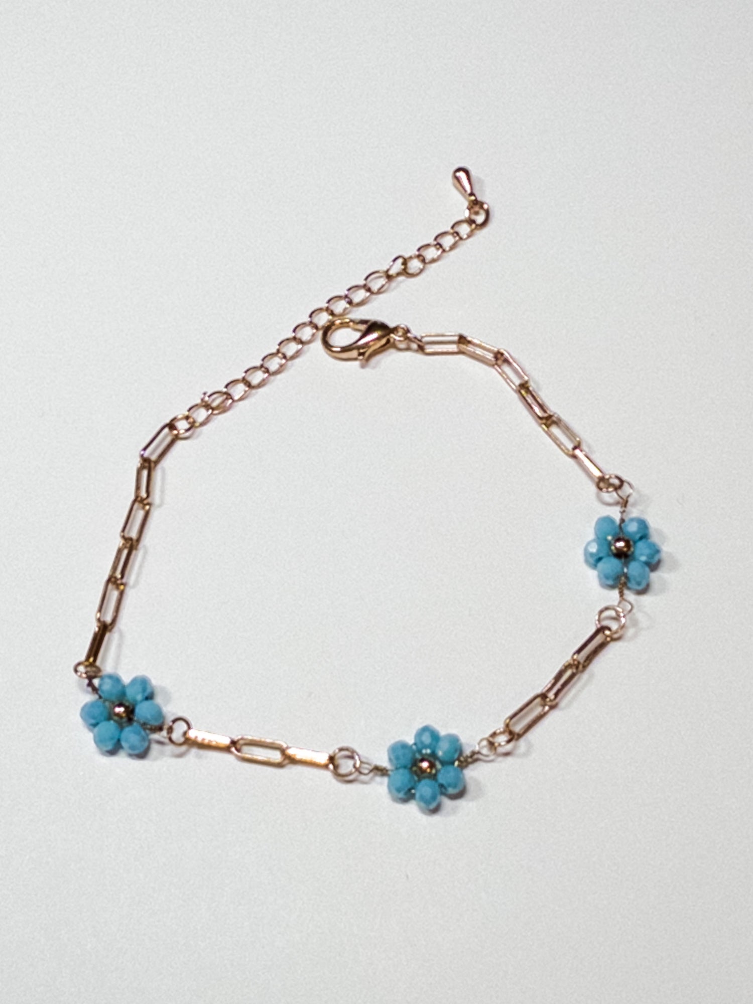 Daisy Bracelet in  Caribbean Blue