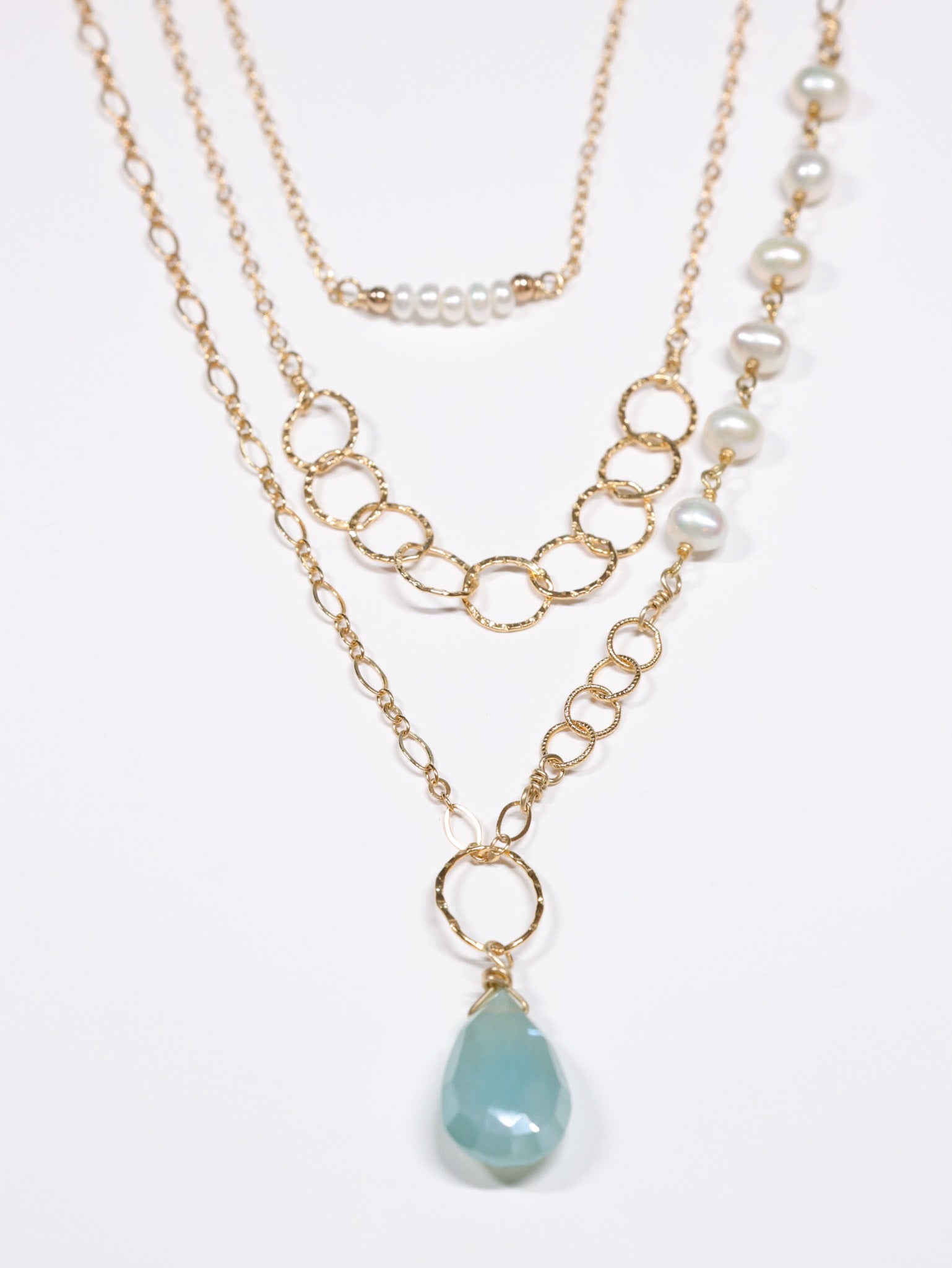 Cecilia nh necklace in gold