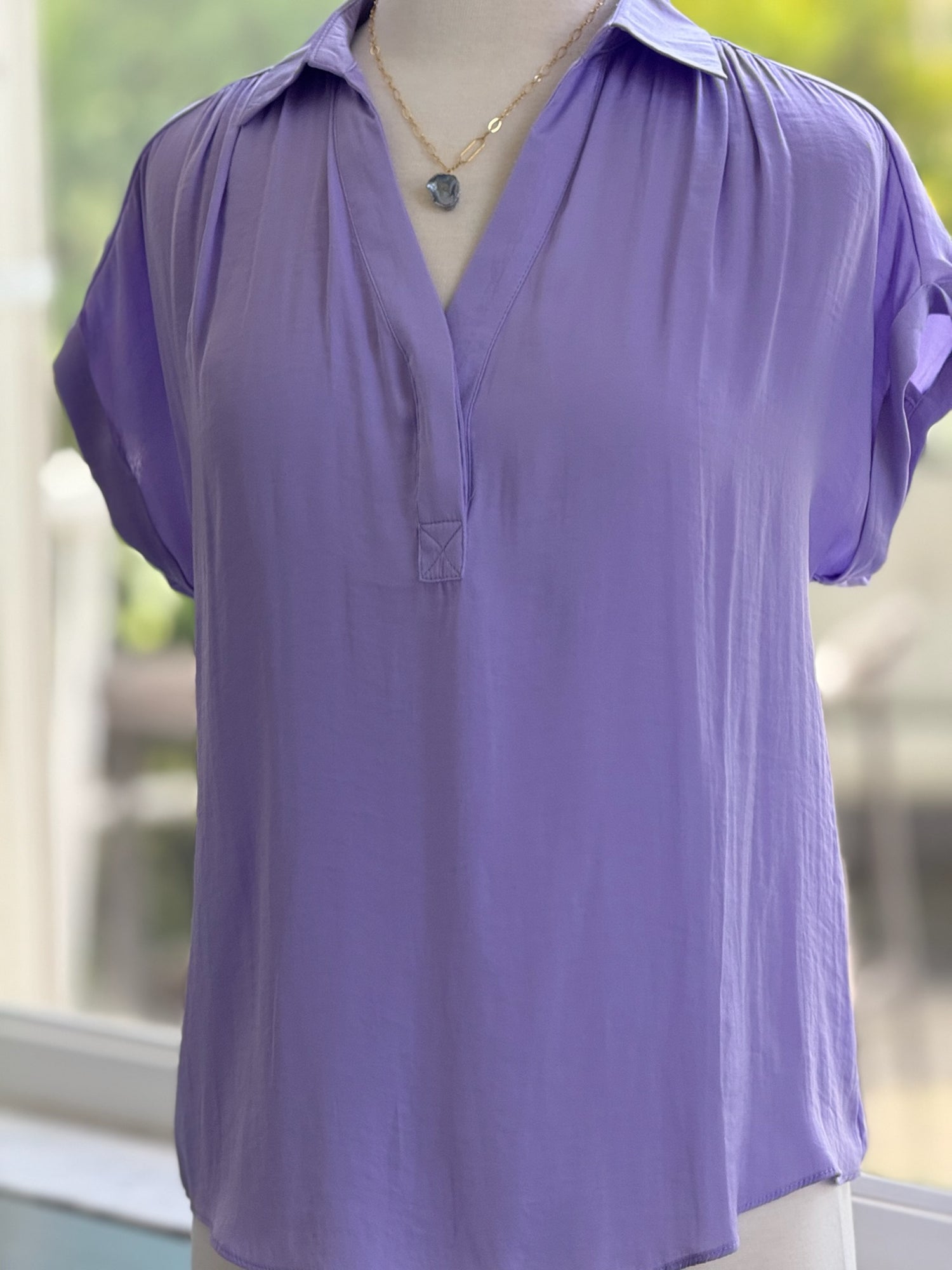 Taytum Top in Lavender