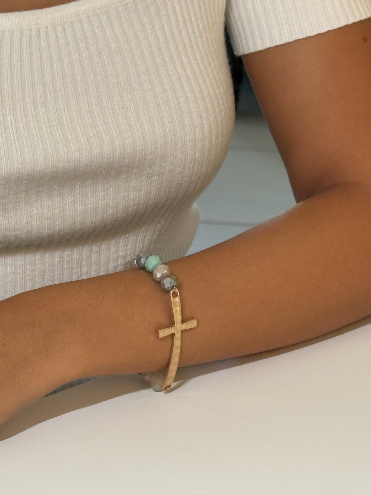 Tirzah Bracelet in Teal