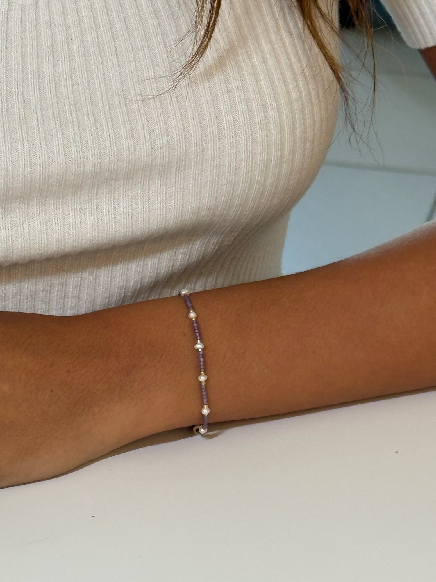 Yael Bracelet in Purple