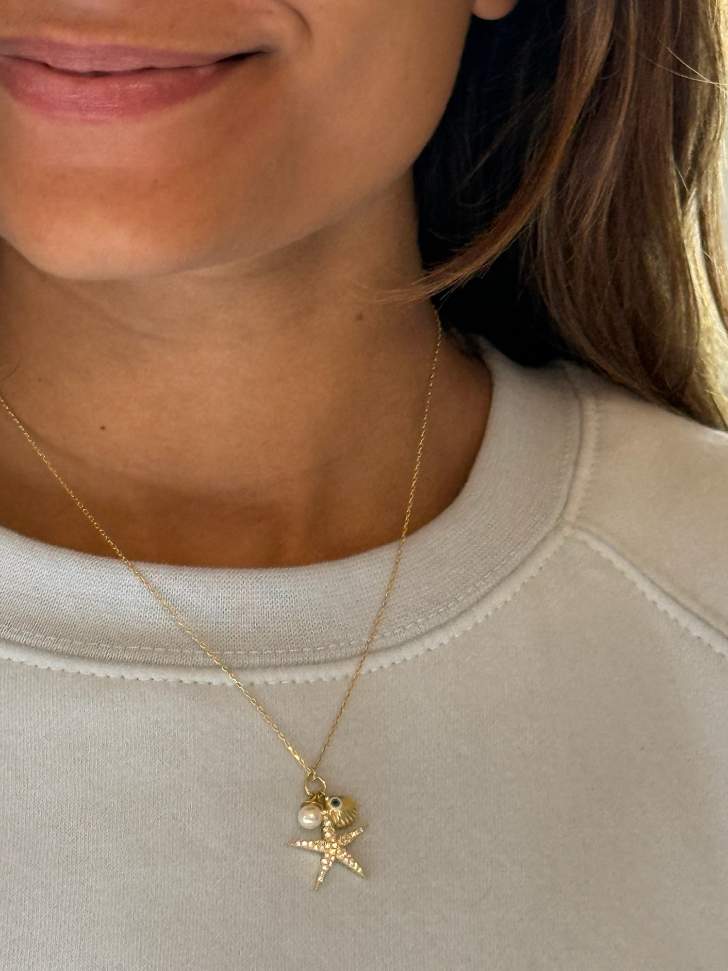 Zara Starfish Necklace