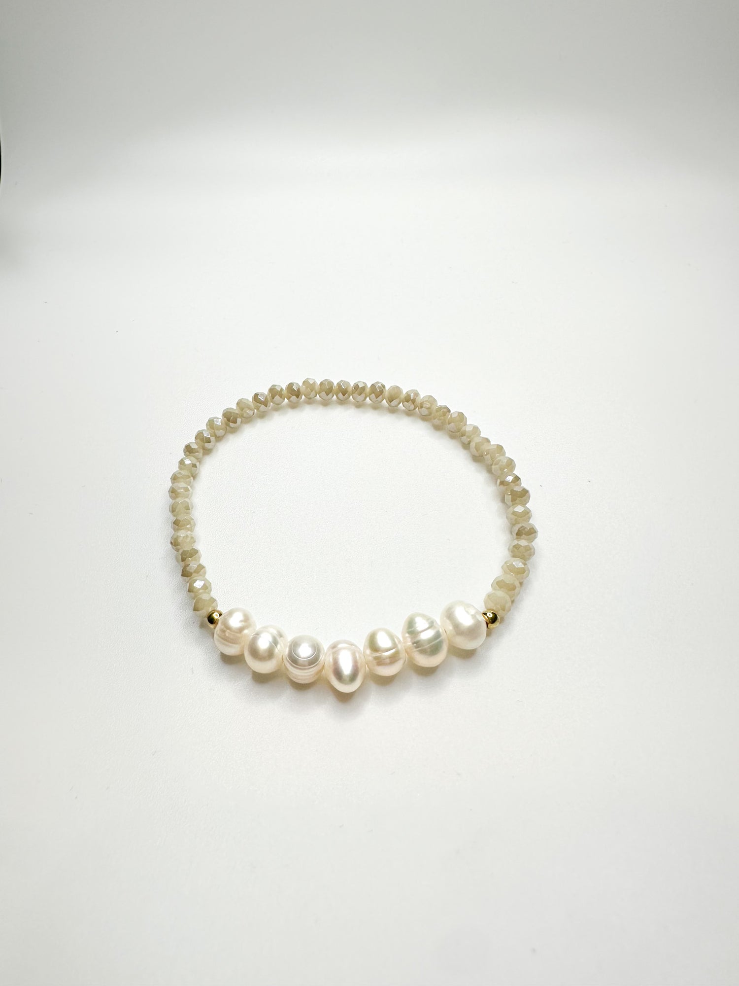 Julia Stretch Bracelet in Ivory