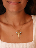 Demi Dragonfly Necklace