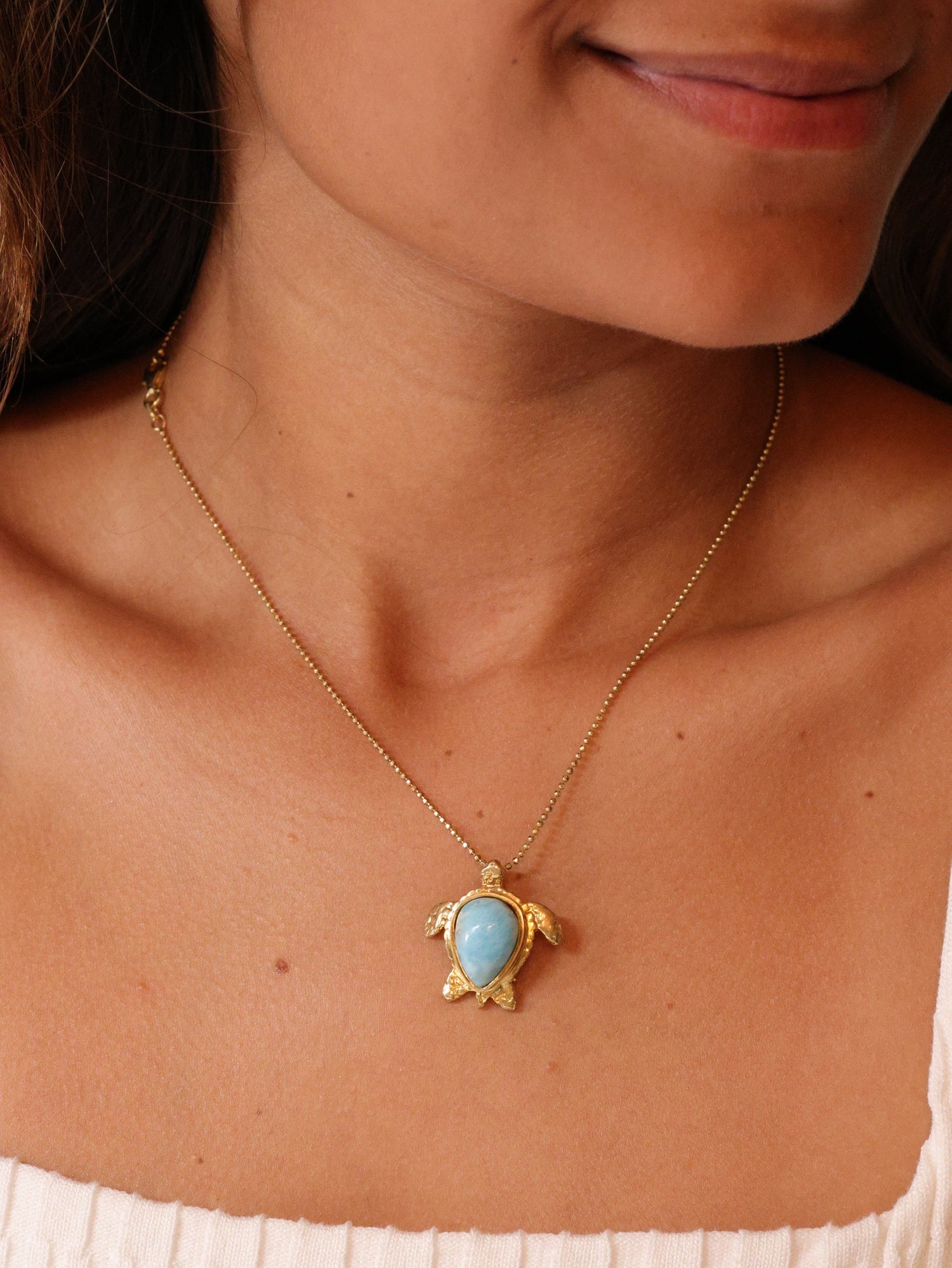 Ember Turtle Necklace