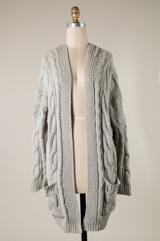 Ida Cardigan in Grey