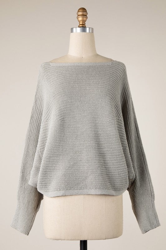 Delaney Sweater in Grey 