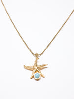 Isla Larimar Starfish Necklace