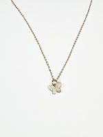 Delicate Butterfly Necklace in Gold plated Sterling