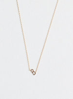 B Letter Necklace