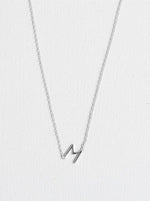 M letter necklace