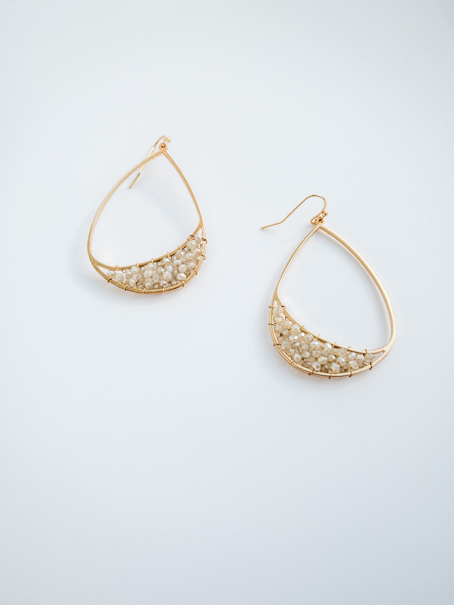 Delaney Earrings- Champagne