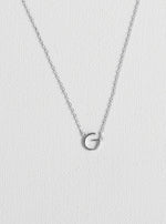 G letter necklace