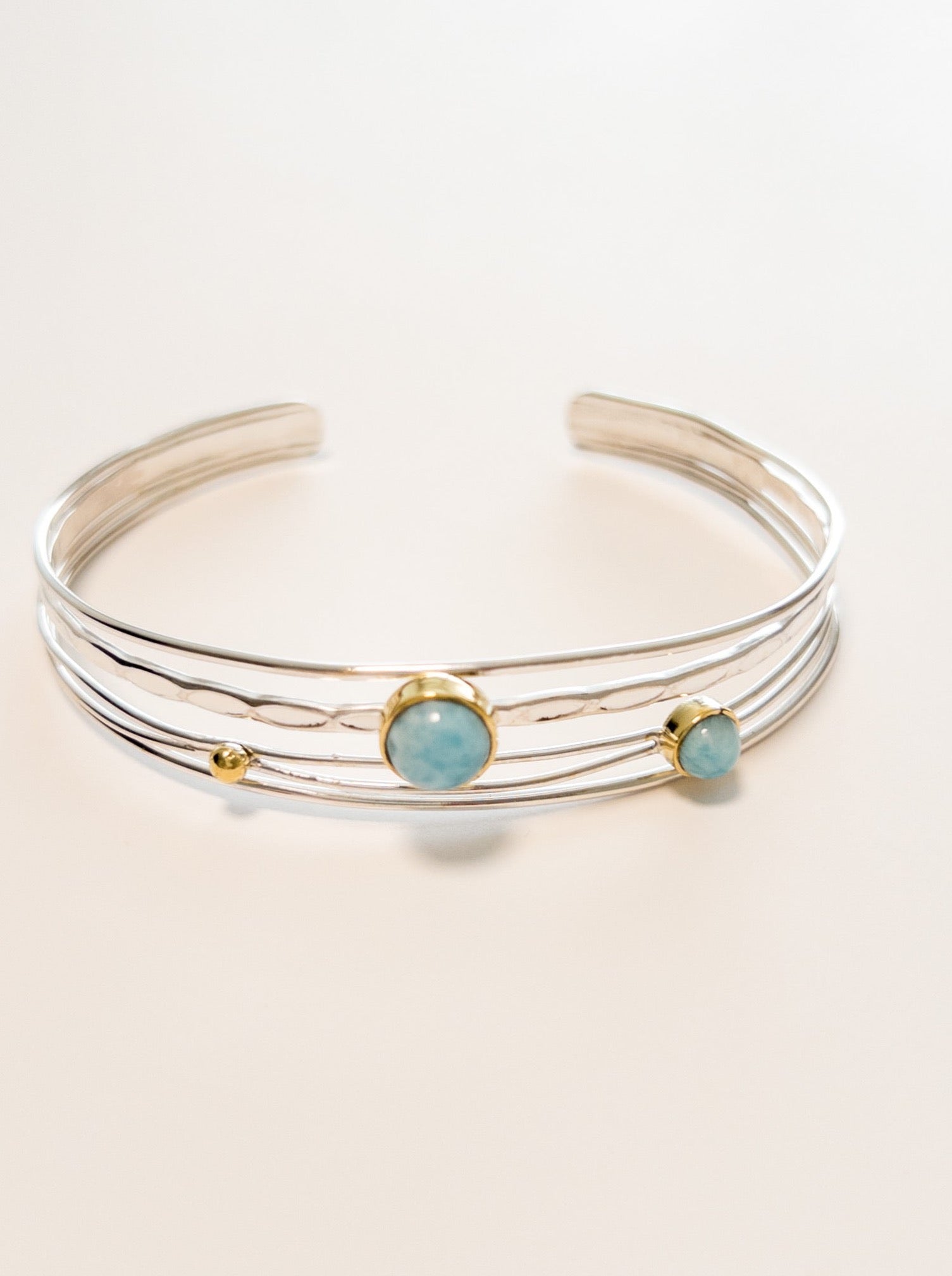 Serendipity Larimar nh cuff