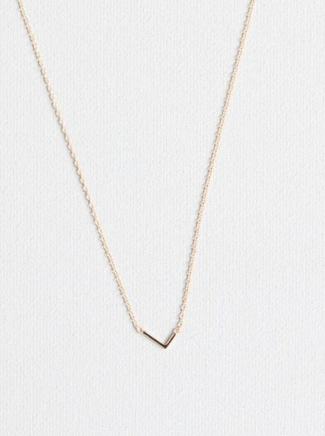 L letter necklace