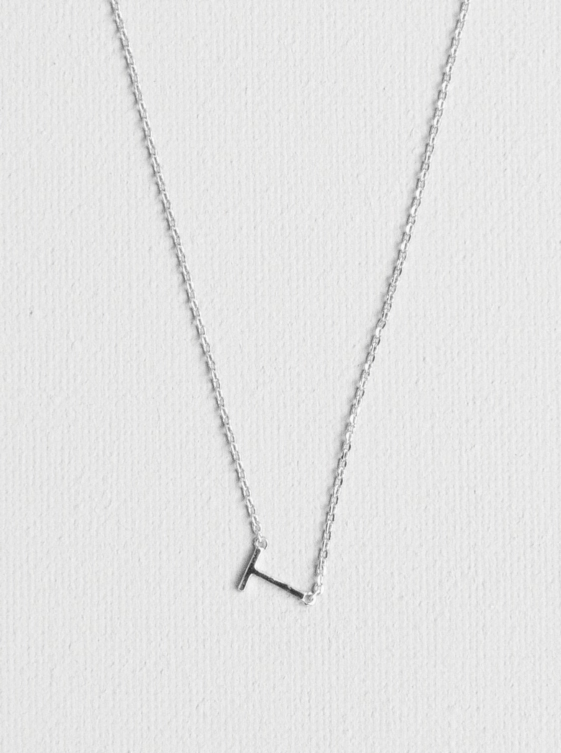 T letter Necklace