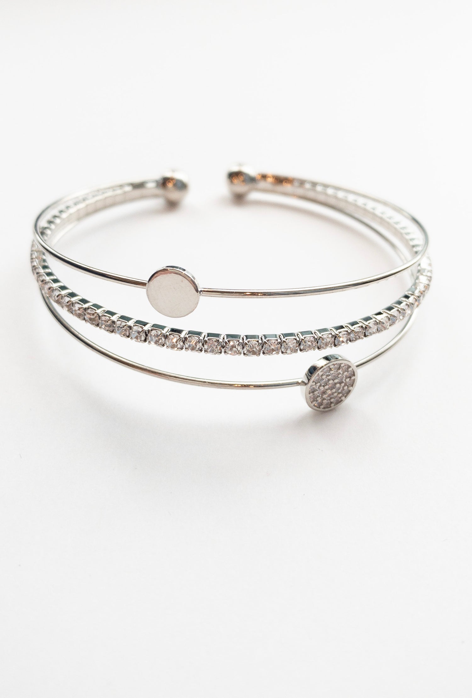 Sara sparkle Silver Bracelet