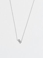 B Letter Necklace