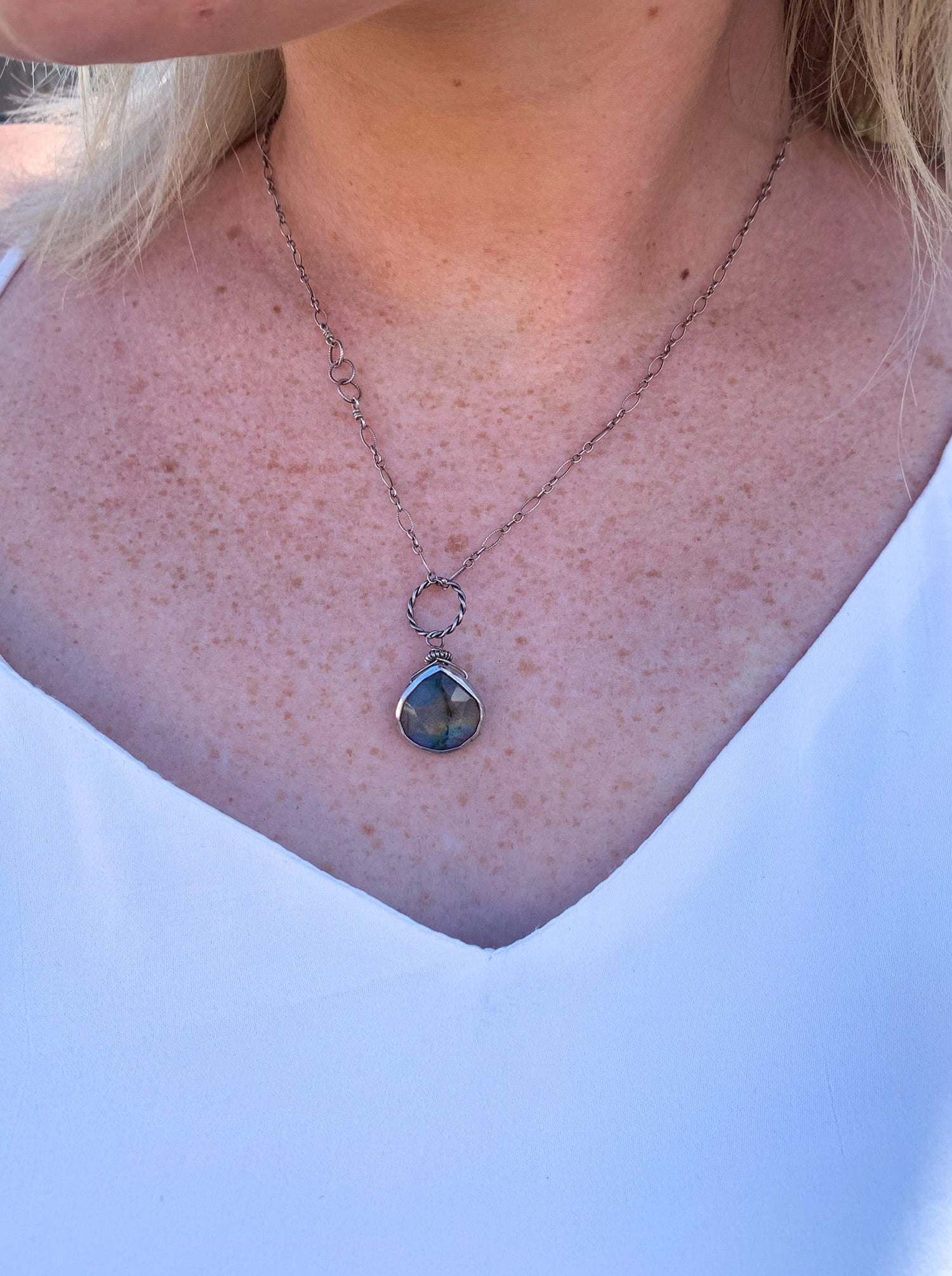 Loire Labradorite nh Necklace