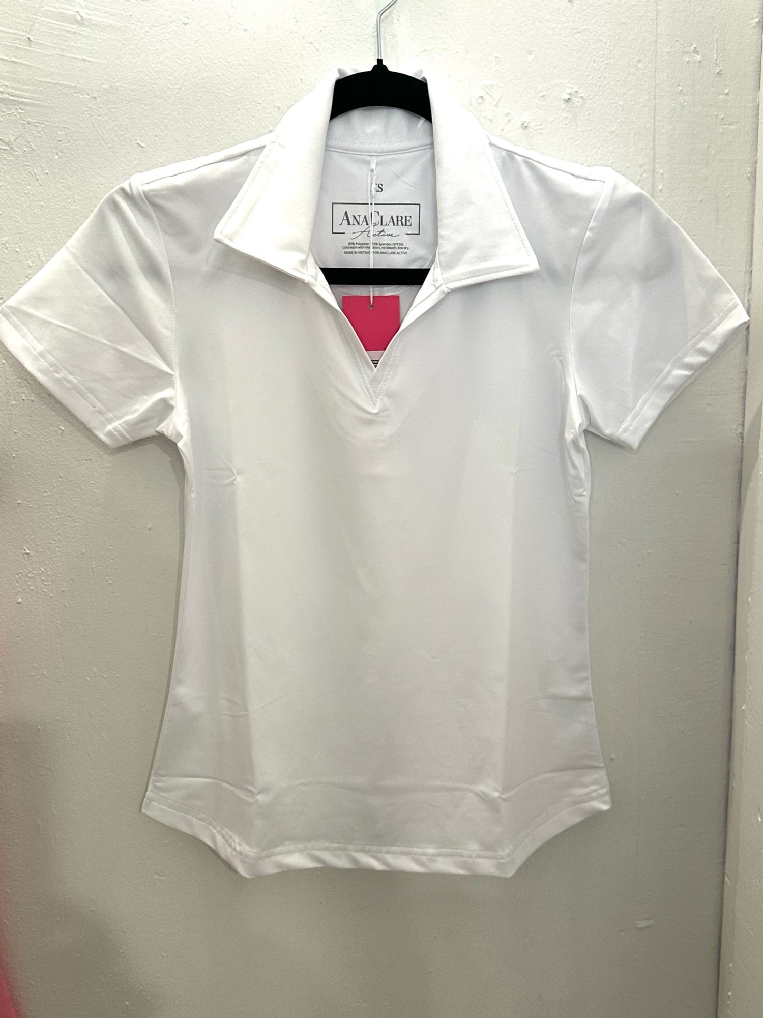 Mer Polo Top  White SALE