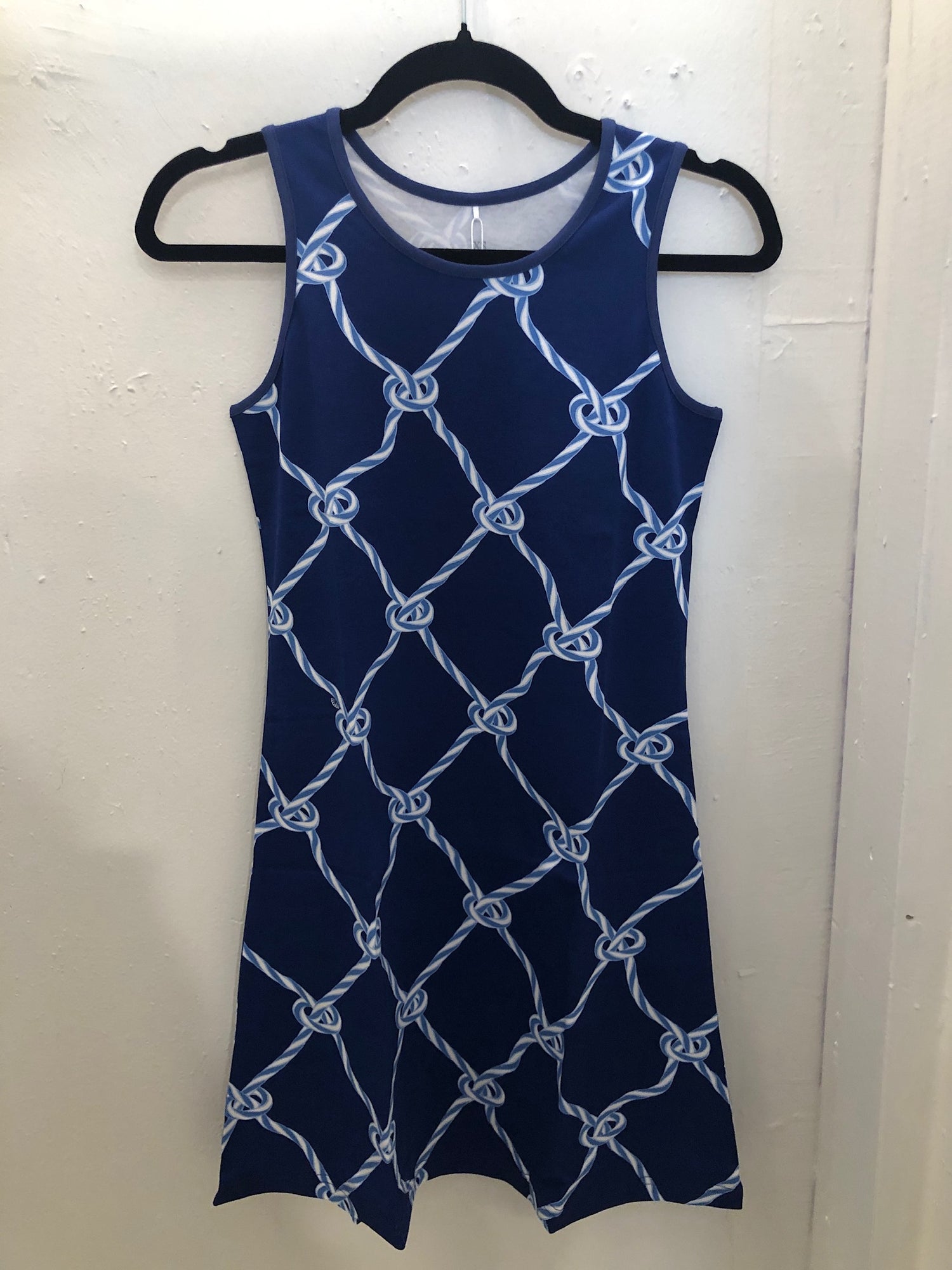 Molly Nautical Tank dress- Navy. SALE